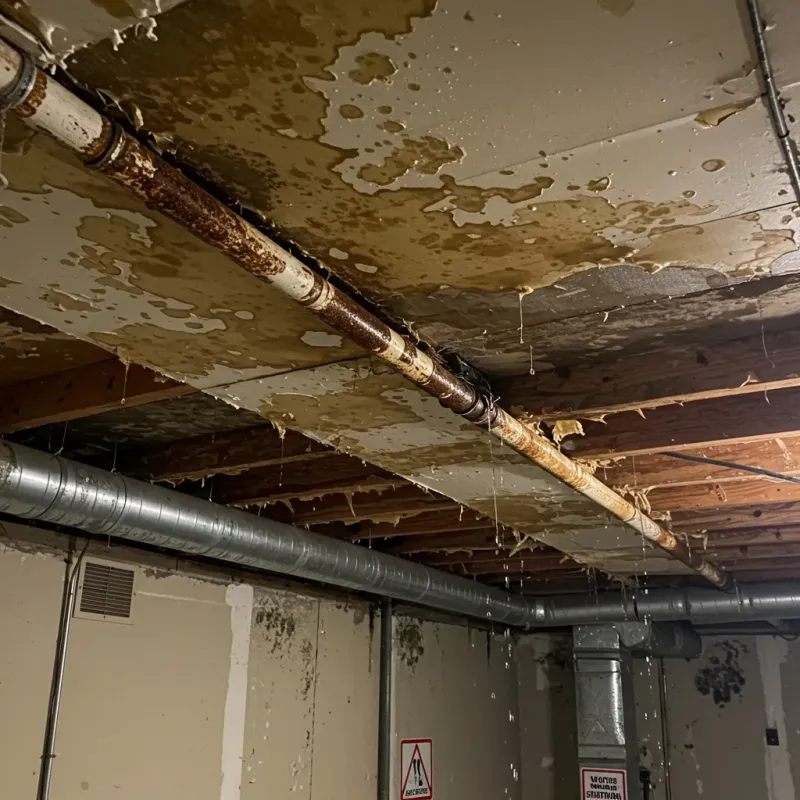 Ceiling Water Damage Repair in Wood County, TX