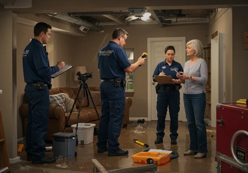 Water Damage Assessment and Insurance Documentation process in Wood County, TX