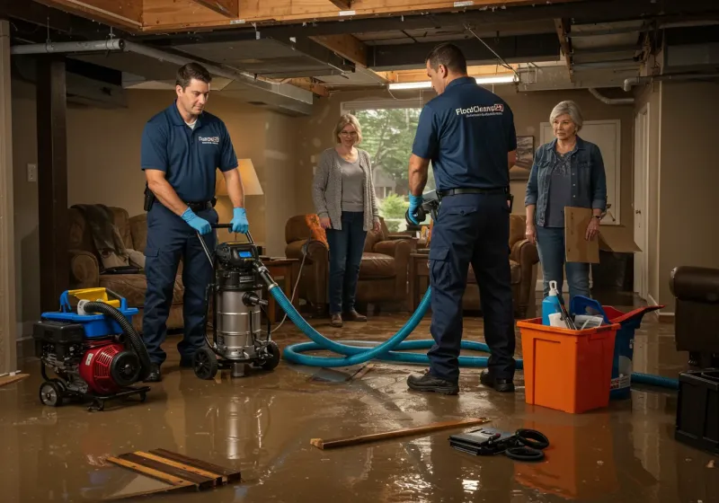Basement Water Extraction and Removal Techniques process in Wood County, TX